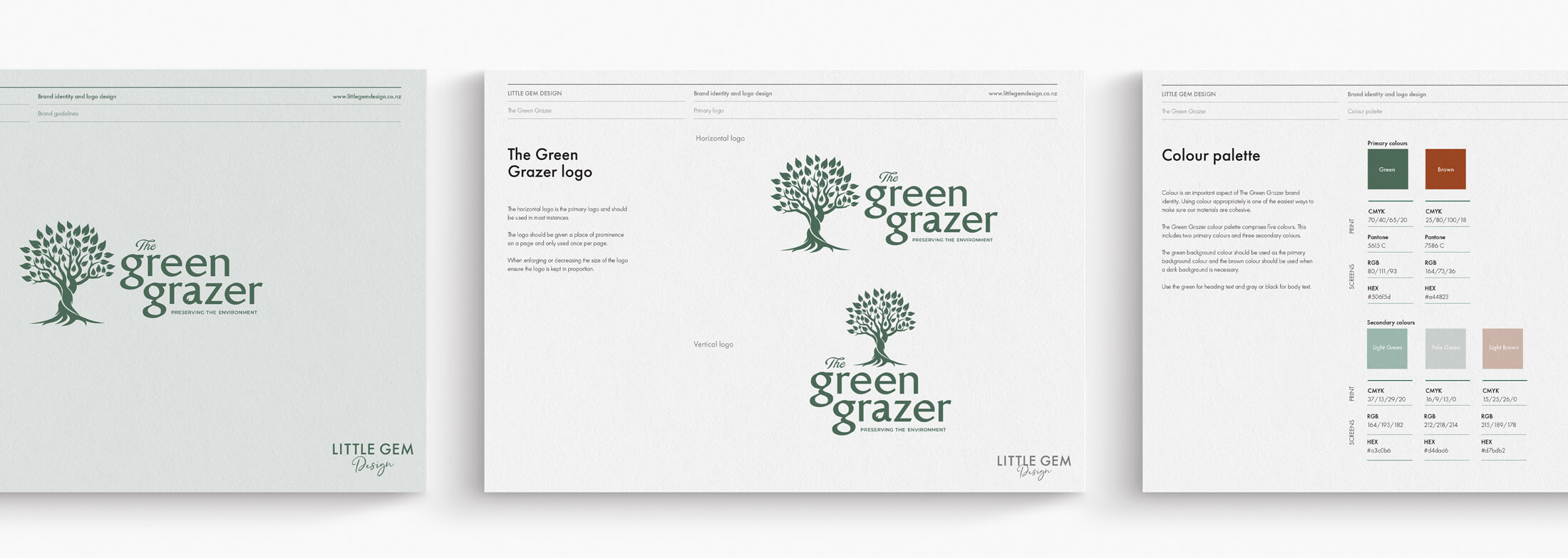 Green Grazer brand guidelines