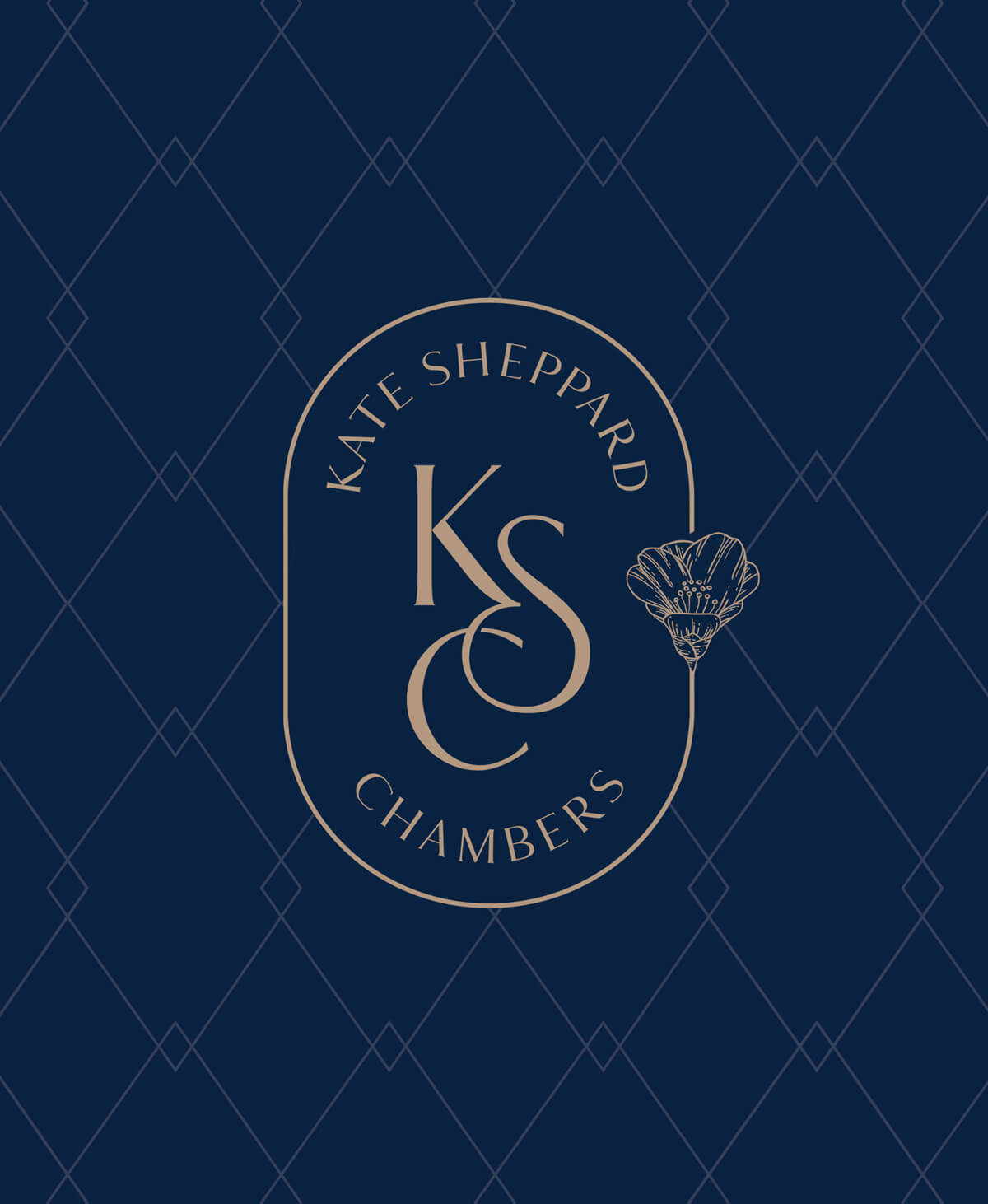 Kate Sheppard Chambers secondary logo design